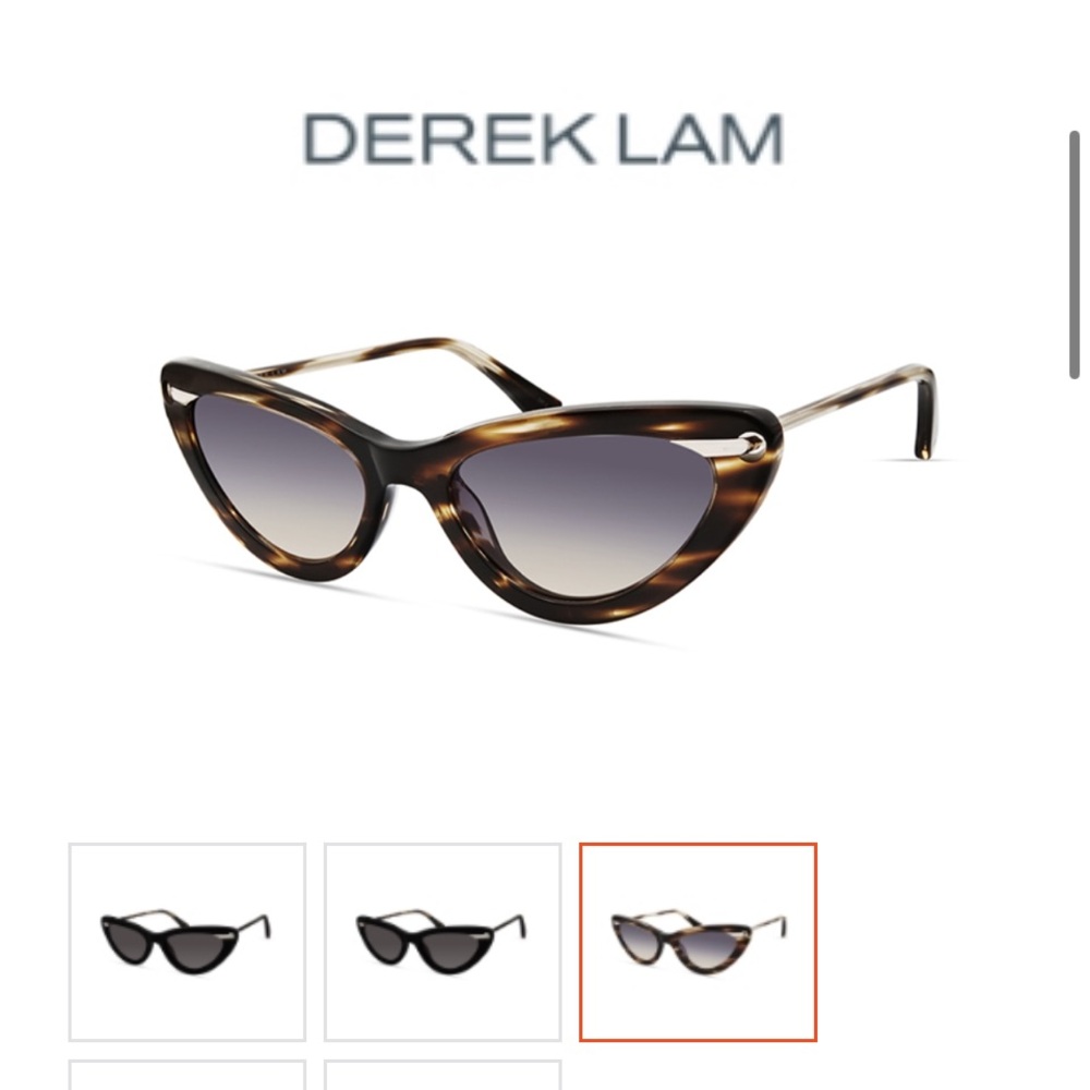 Derek Lam Doris Tortoise Sunglasses
